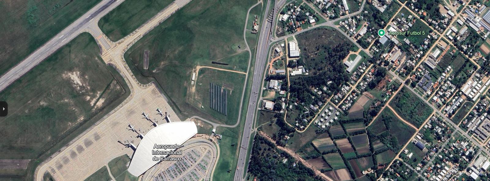 Ruta 101 frente al Aeropuerto, 4000 m2 de terreno , 1000 m2 de local, 50 mts de frente !!