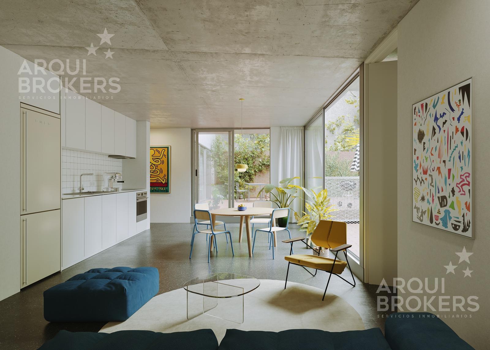 Apartamento de dos dormitorios en venta en Palermo - 703