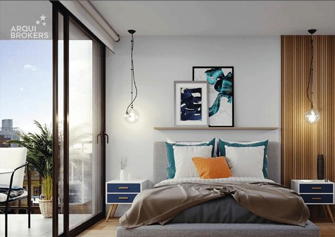 Apartamento monoambiente en venta en Pocitos - 203