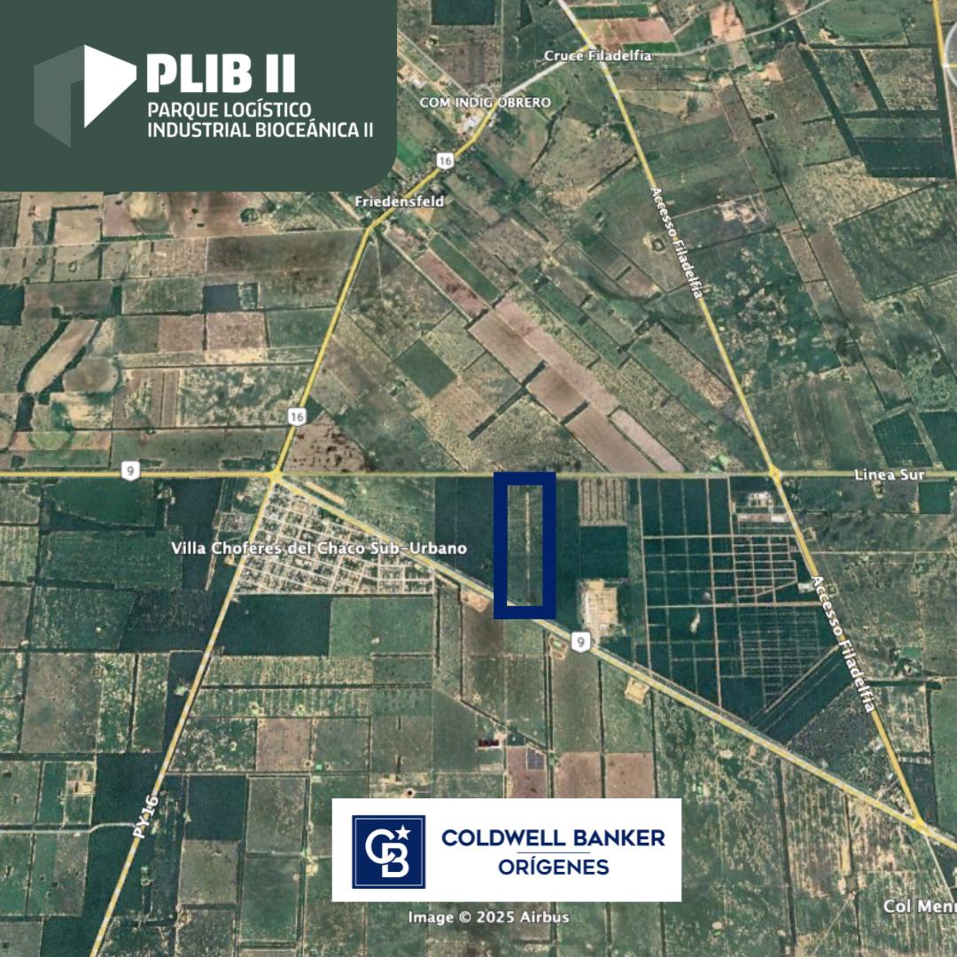 Lotes en venta 740 m2 en Parque Industrial Bioceánica II en Filadelfia — foto 2