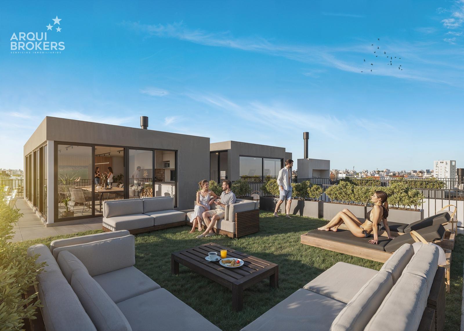 Apartamento de un dormitorio en venta en Cordón - 1005