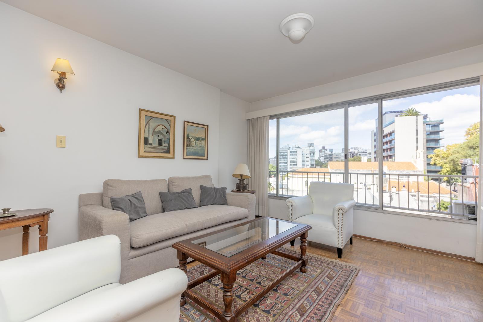Tobago (501)- Alquiler Apartamento 3 Dormitorios y Garaje en Pocitos | 3 Baños | Amoblado | Equipado - Principal
