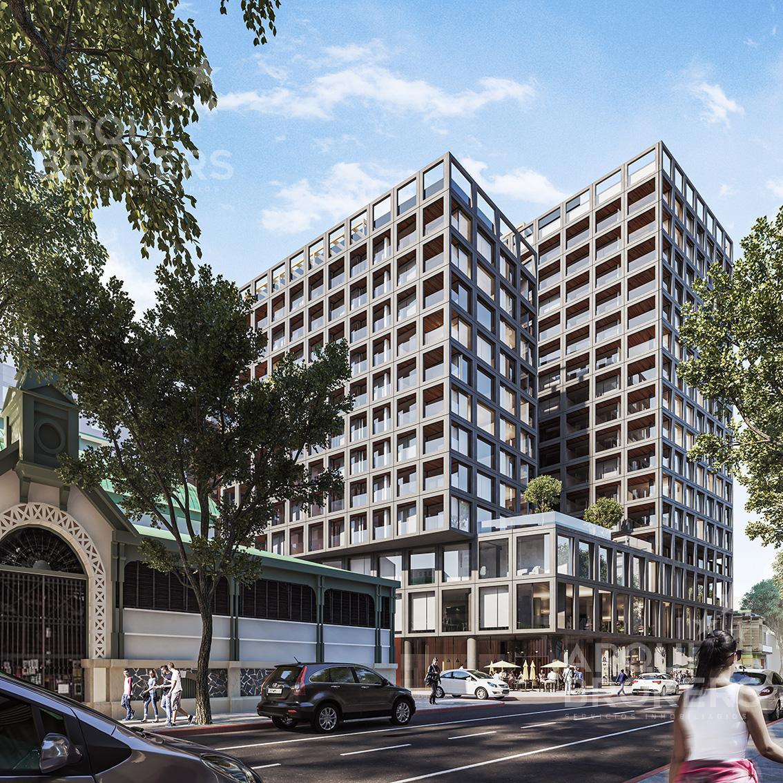 Apartamento monoambiente en venta en Centro - 1107A