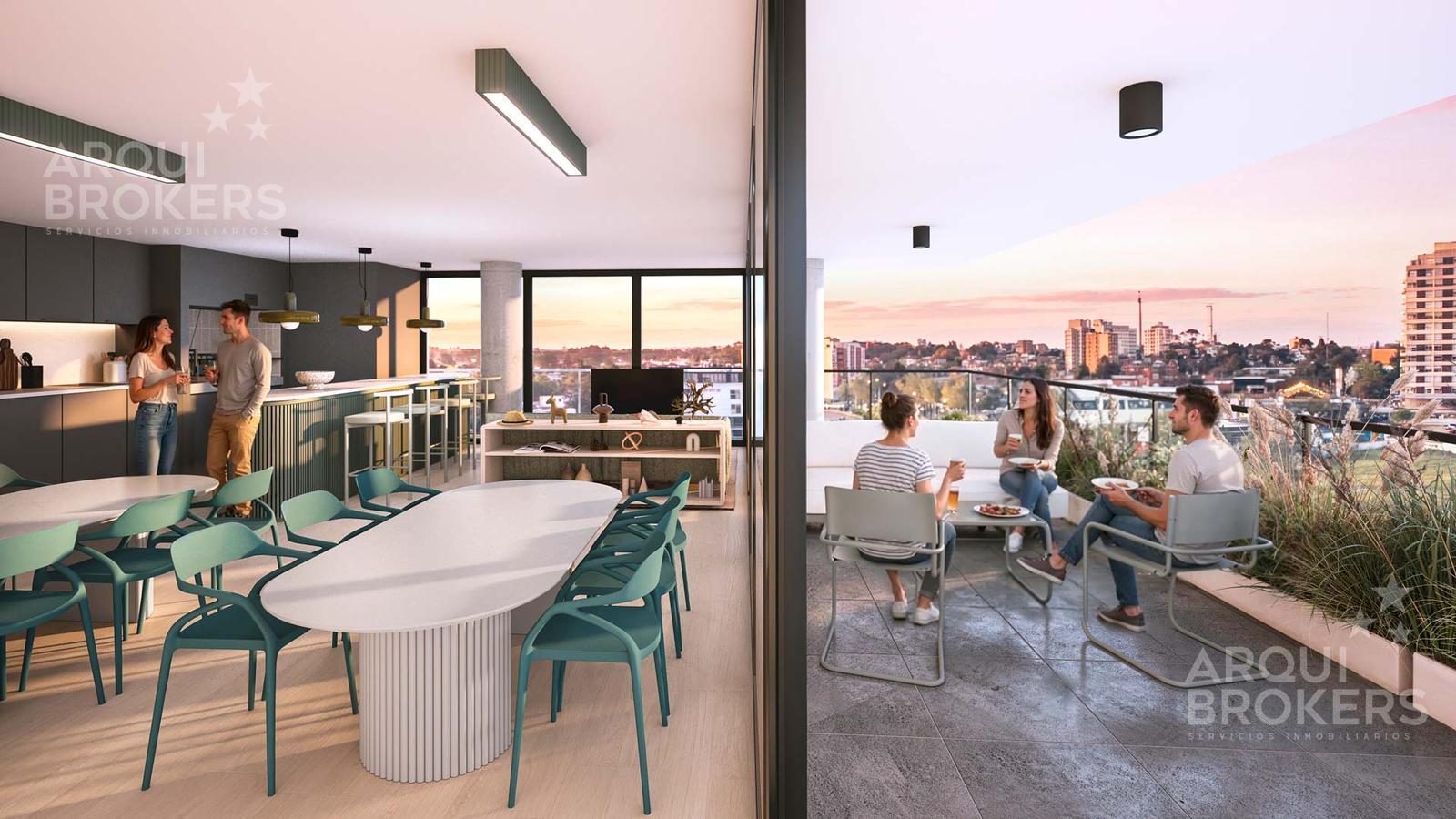 Apartamento de un dormitorio en venta en Playa Mansa - 901