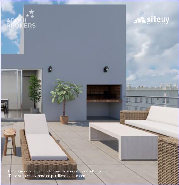 Apartamento de un dormitorio en venta en Cordón Sur - 601