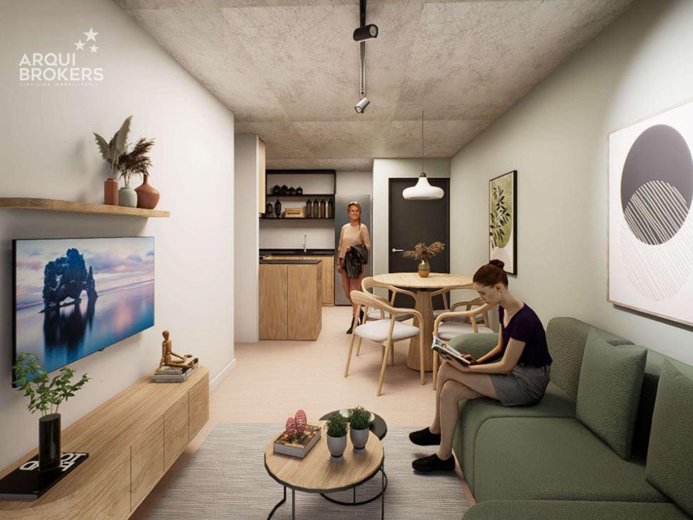 Apartamento de un dormitorio en venta en Cordón Sur - 404