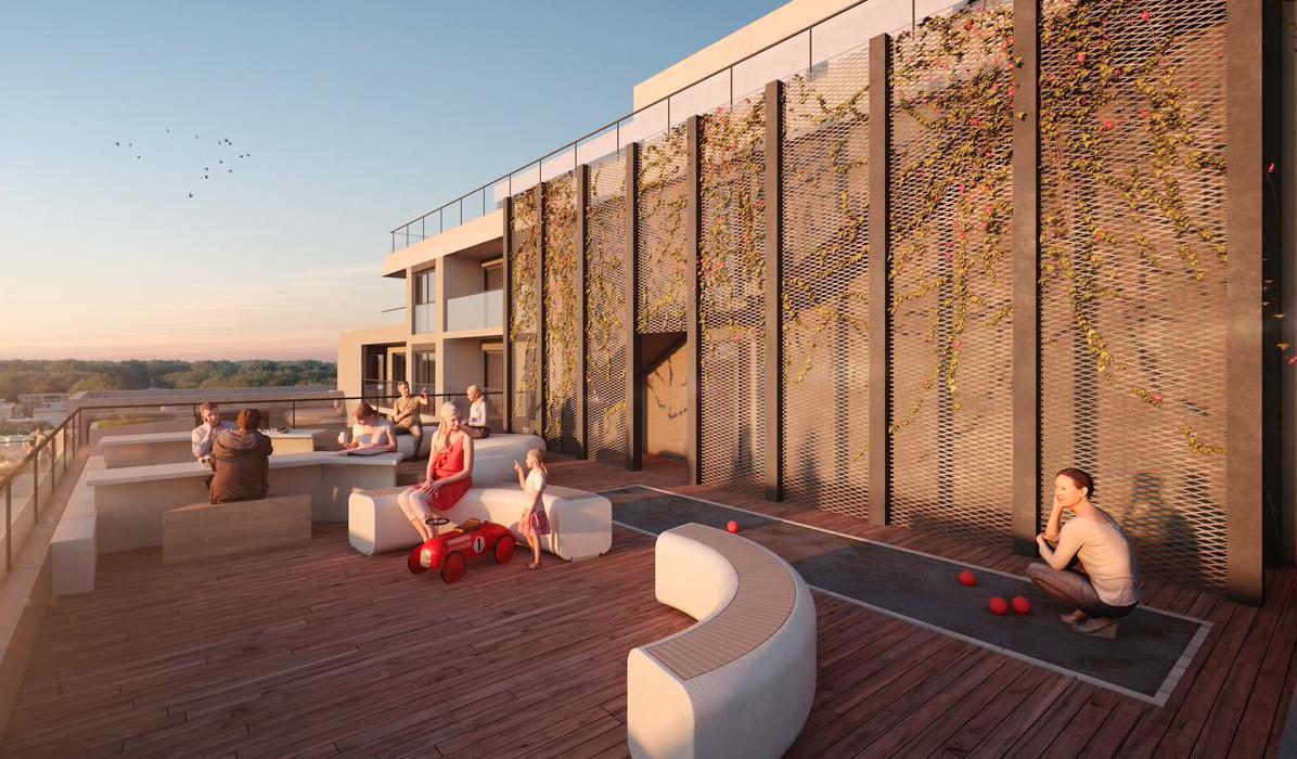 Alquiler de monoambiente con terraza en La Blanqueada, Montevideo · Foto 6