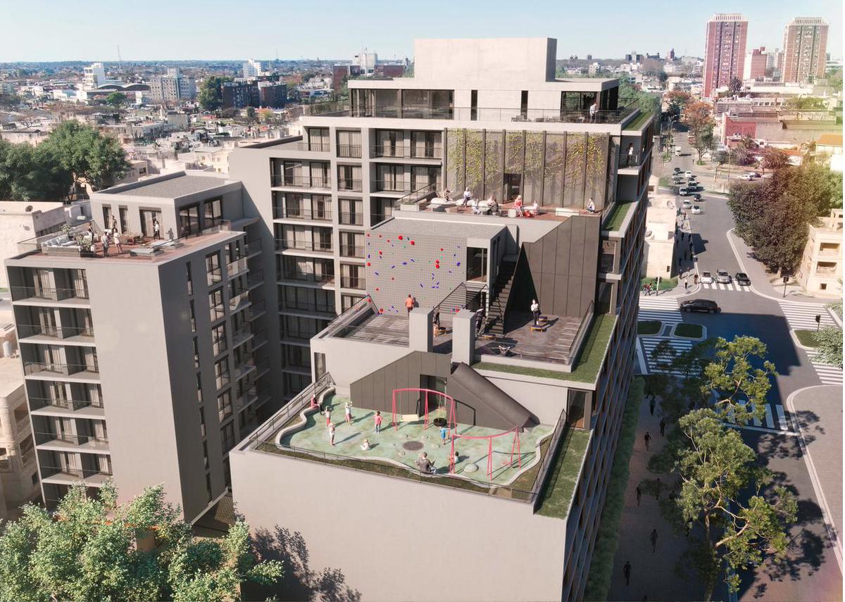 Alquiler de monoambiente con terraza en La Blanqueada, Montevideo · Foto 9