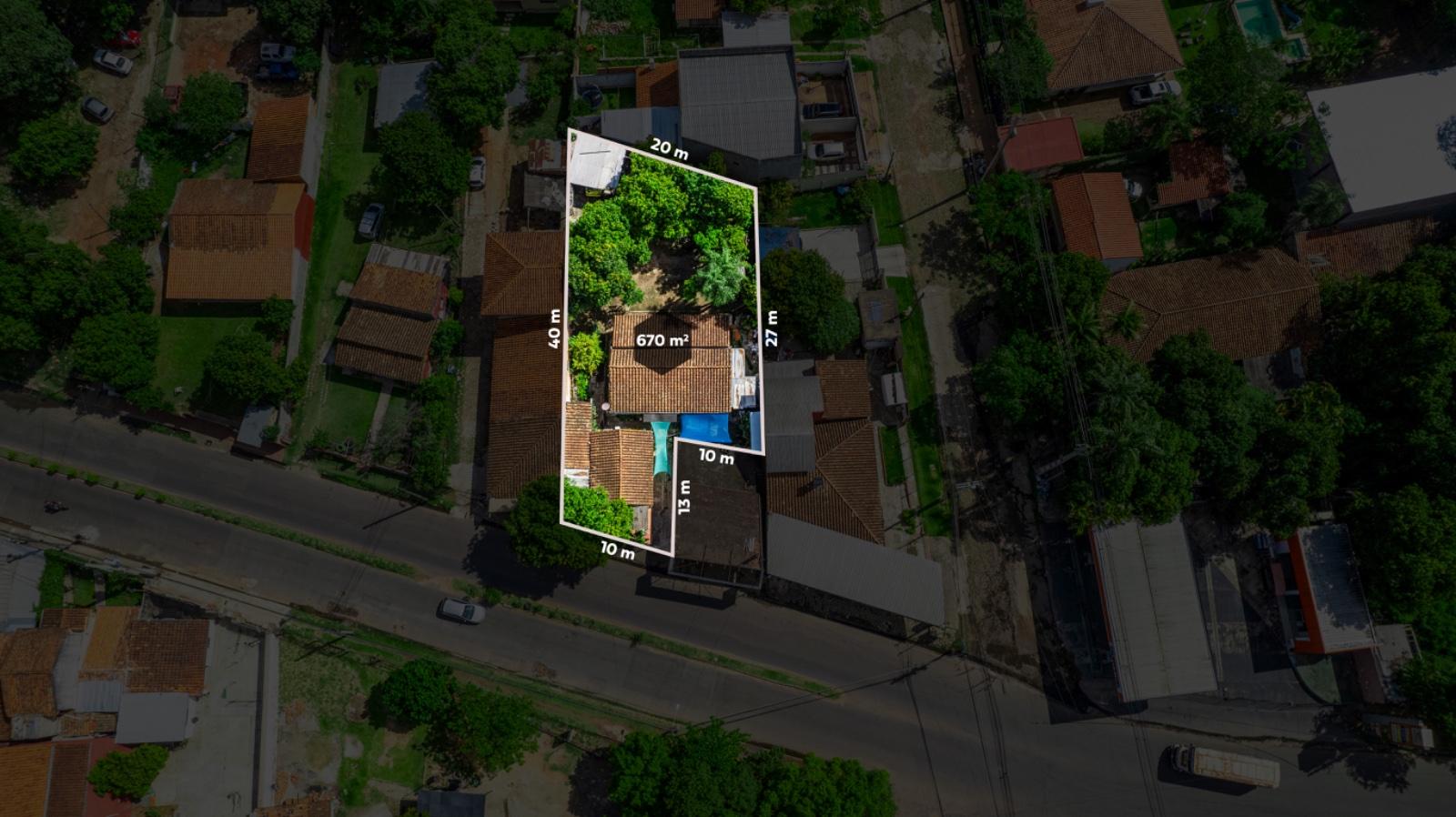 Vendo Terreno con casa a demoler, zona Curva Romero, Luque (Avda. Nanawa) — foto 2