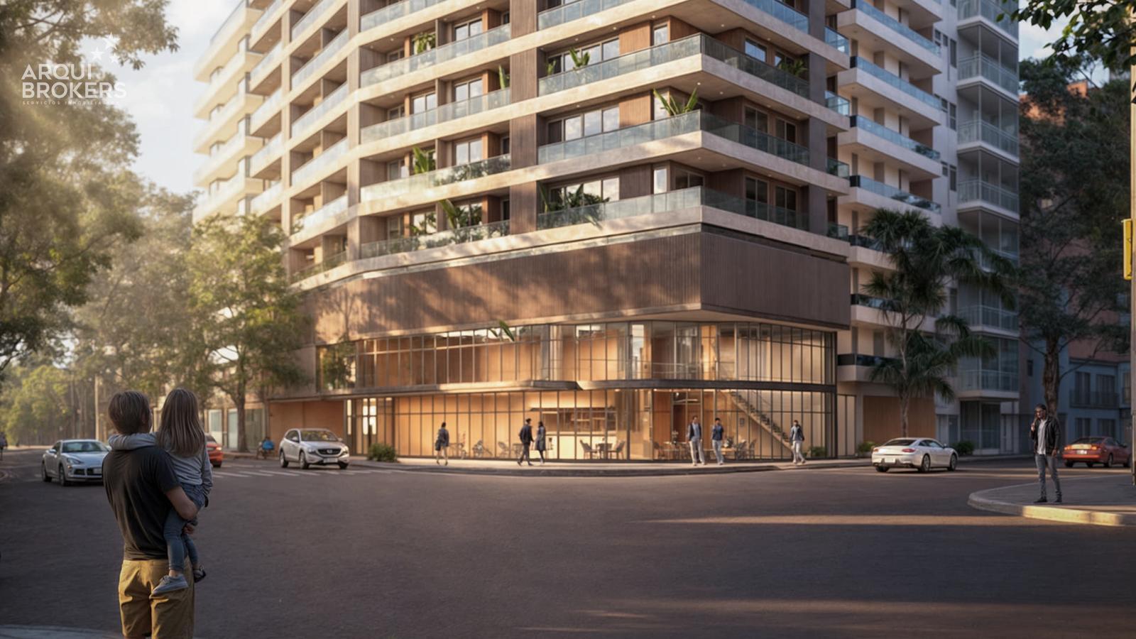 Apartamento de un dormitorio en venta en  Tres Cruces - 505