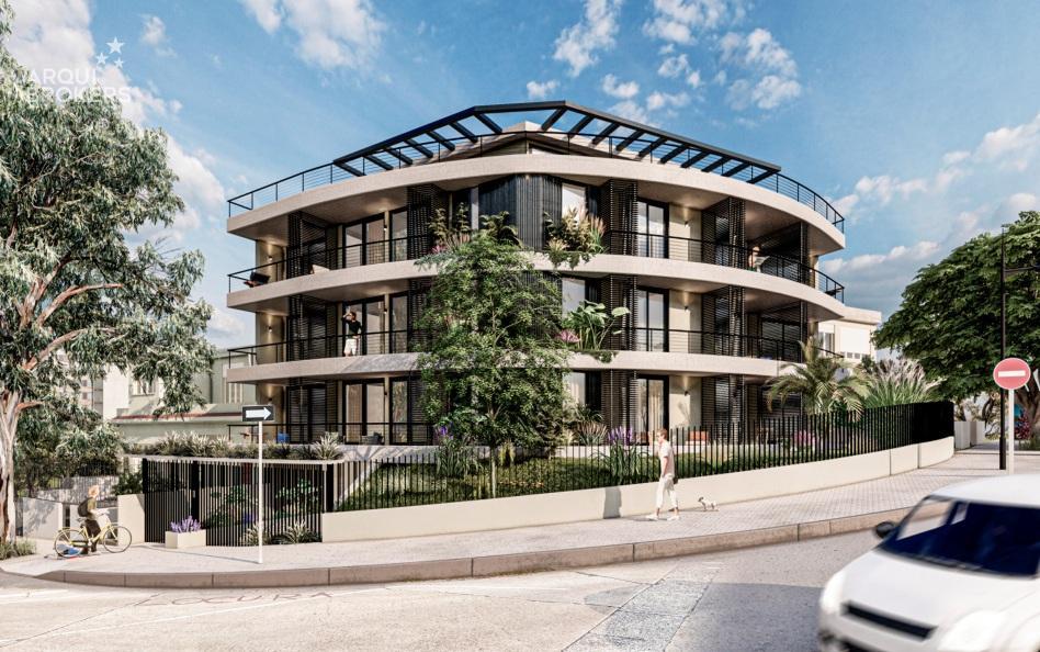 Apartamento de dos dormitorios con patio en venta en Malvín - 105