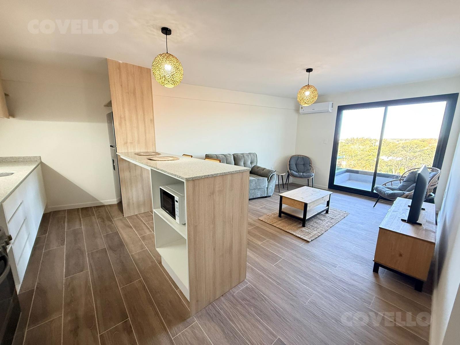 Apartamento en alquiler  de 1 dormitorio  con vista al arroyo en Postal Carmelo Suites · Foto 1