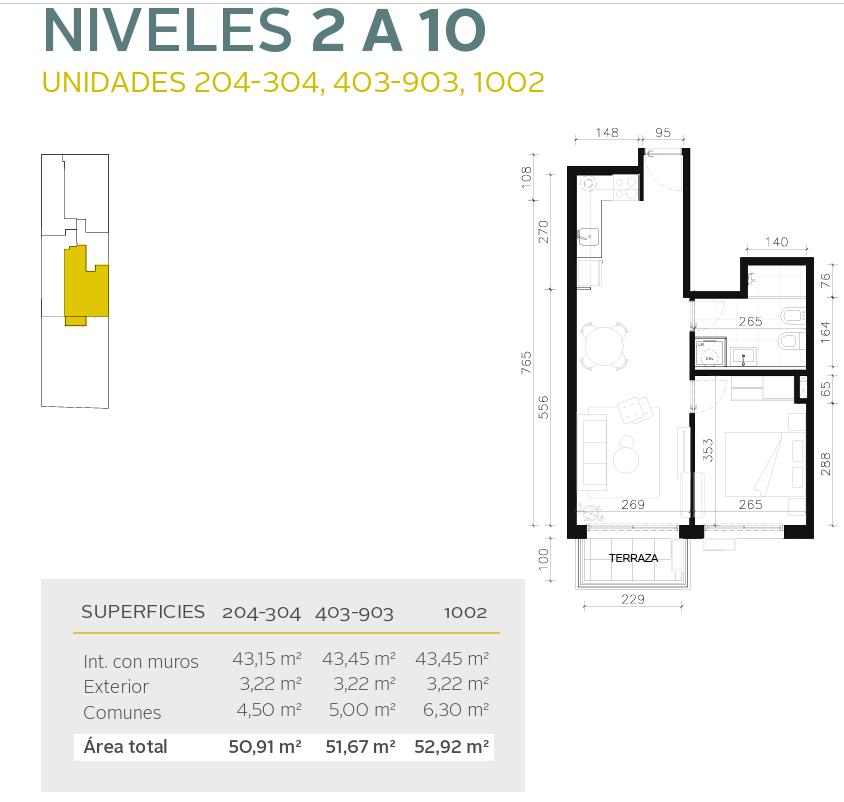 Venta De Apartamento 1 Dormitorio Y Balcón. Zona Cordón Sur