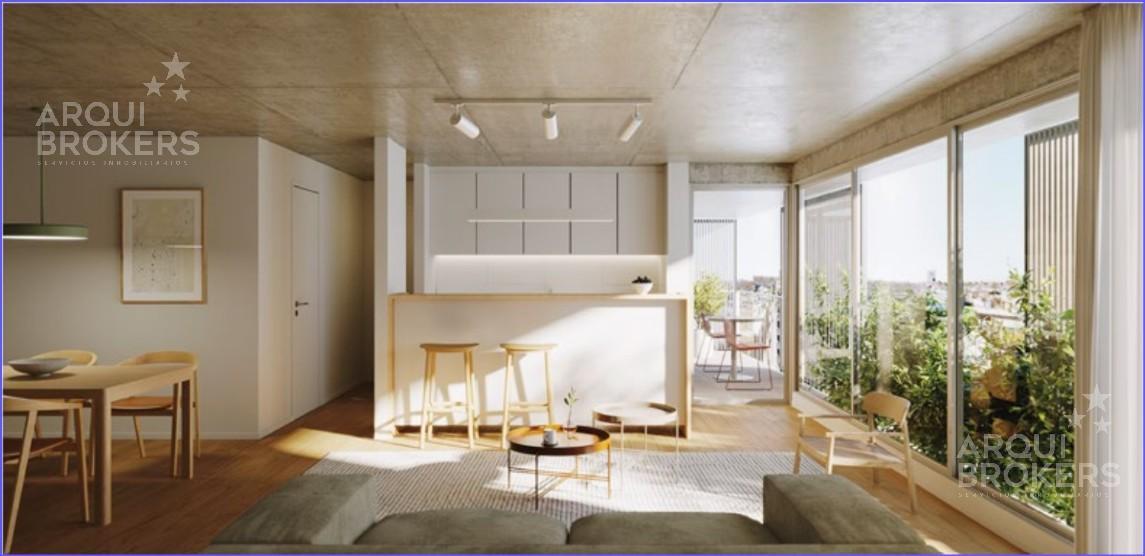 Apartamento penthouse de dos dormitorios en venta en Tres Cruces - 511