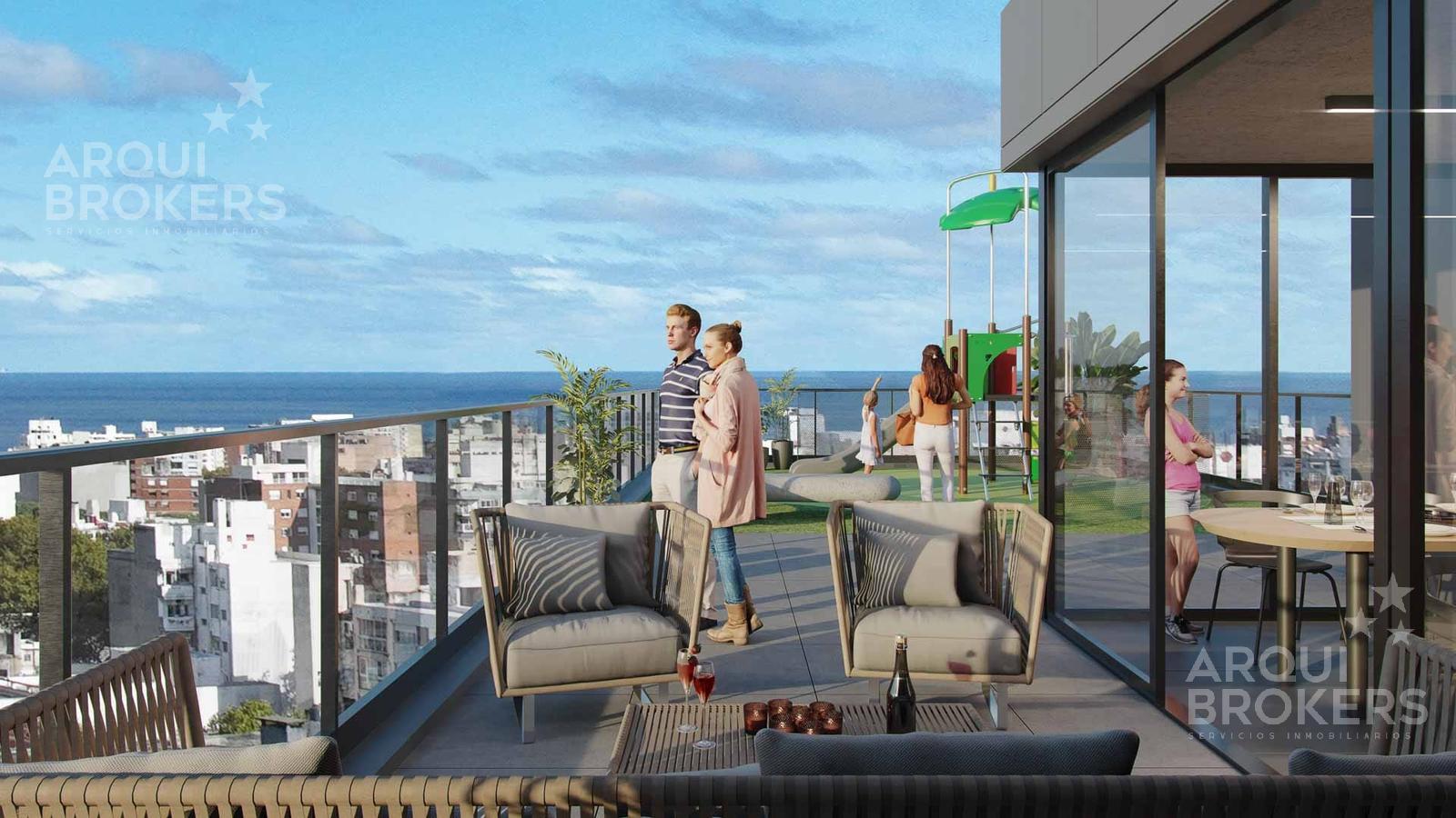 Venta apartamento monoambiente en Cordón - 1210