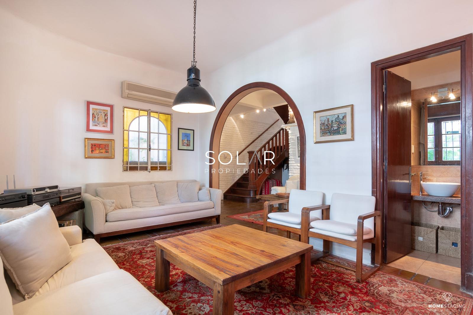 ALQUILER CASA 3 DORMITORIOS CON MUEBLES - PUNTA CARRETAS