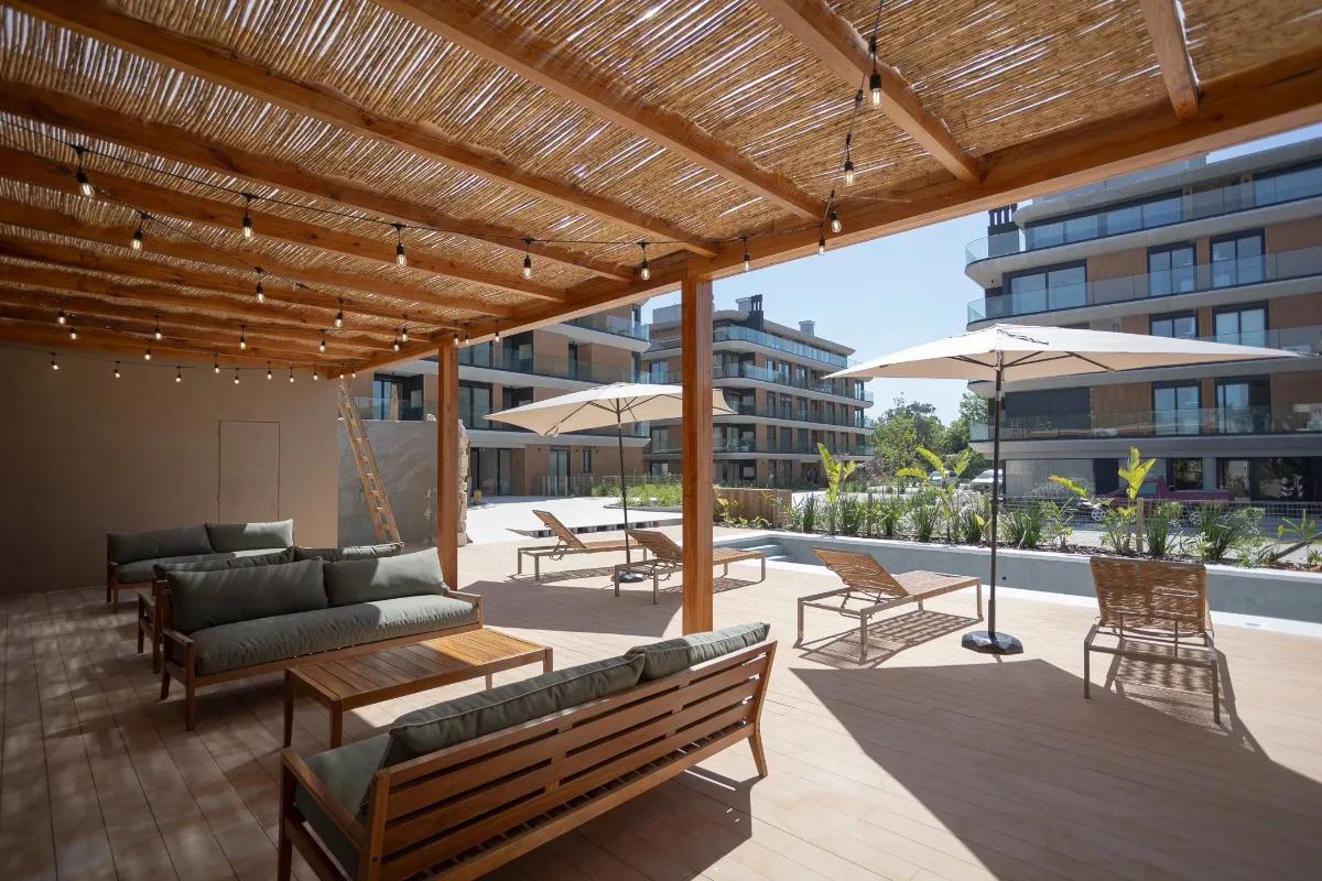 Alquiler apartamento 1 dormitorio con garaje incluido. Costanera village amenities con Piscina, gimnasio frente al mar. Barra de carrasco. · Foto 7
