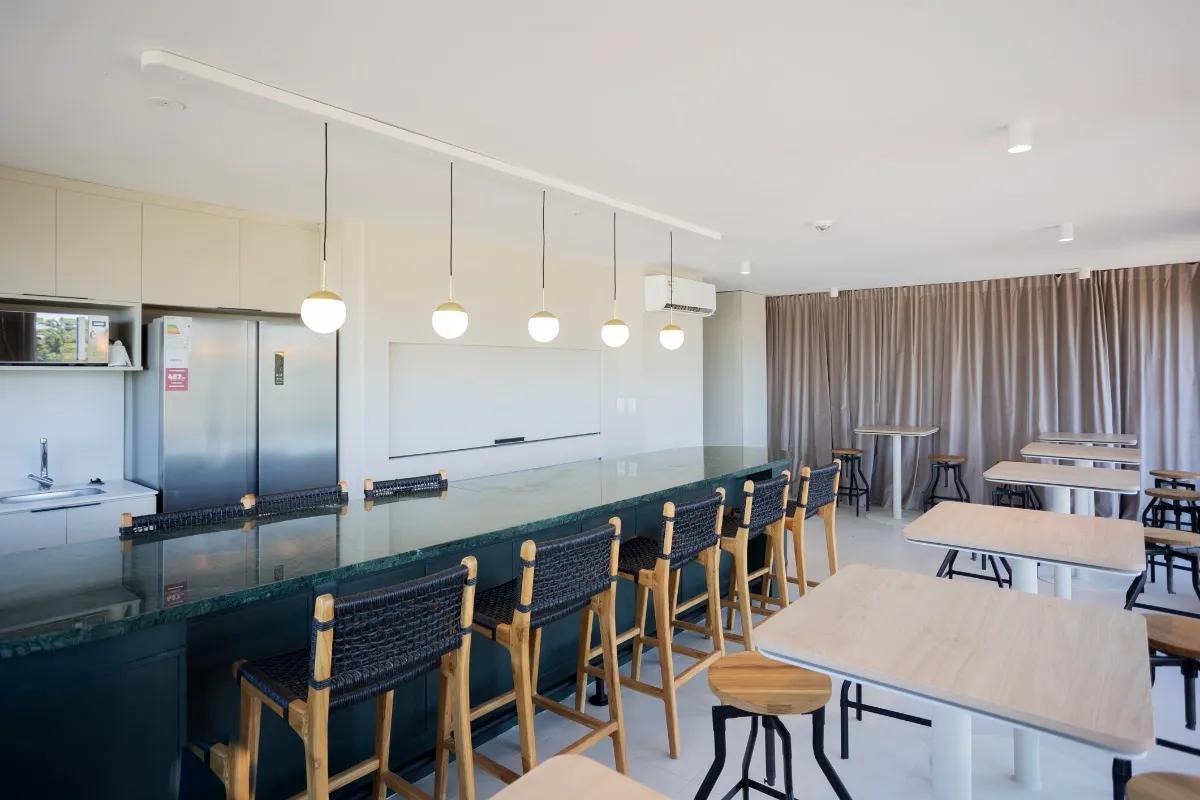 Alquiler apartamento 1 dormitorio con garaje incluido. Costanera village amenities con Piscina, gimnasio frente al mar. Barra de carrasco. · Foto 9