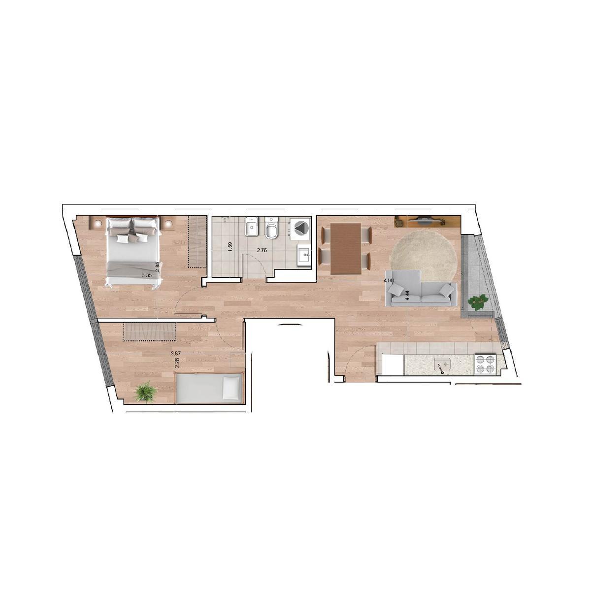 Alquiler apartamento 2 dormitorios La Blanqueada · Foto 11