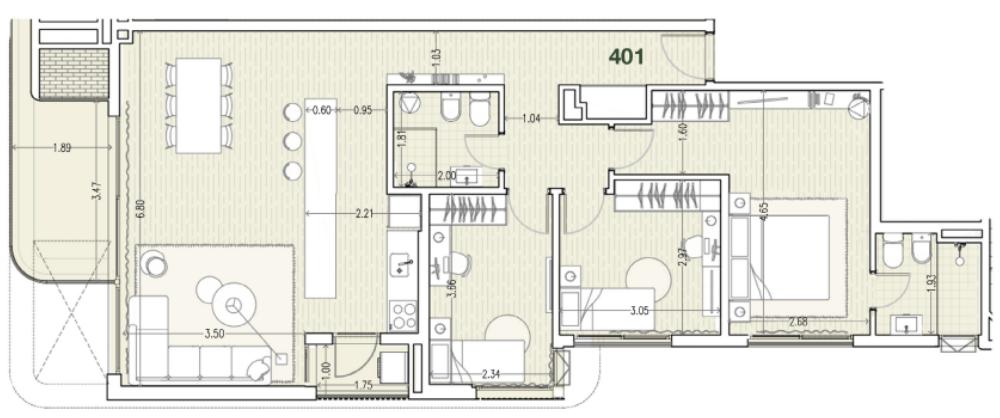 Apartamento en Venta 3 Dormitorios Barbacoa Piscina Sauna Solarium Lago Parque Miramar - foto 3