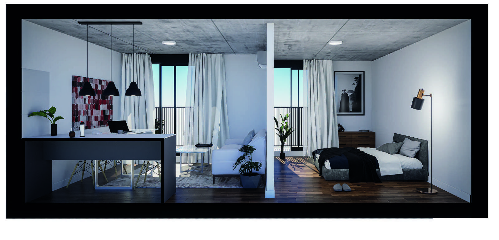 Venta Apartamento 1 Dormitorio con Terraza | IKI Requena | Cordón