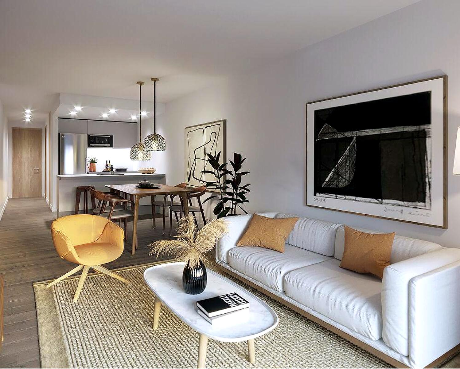 Venta apartamento un dormitorio con terraza en Villa Biarritz