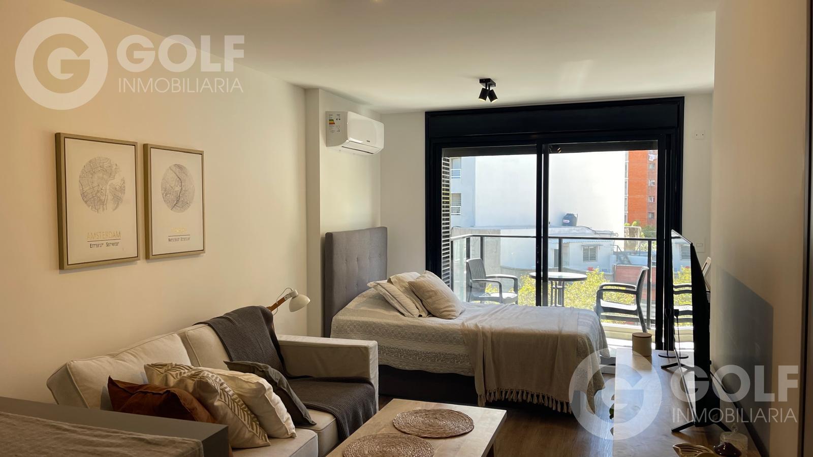 Alquiler monoambiente con terraza en Punta Carretas opción con muebles