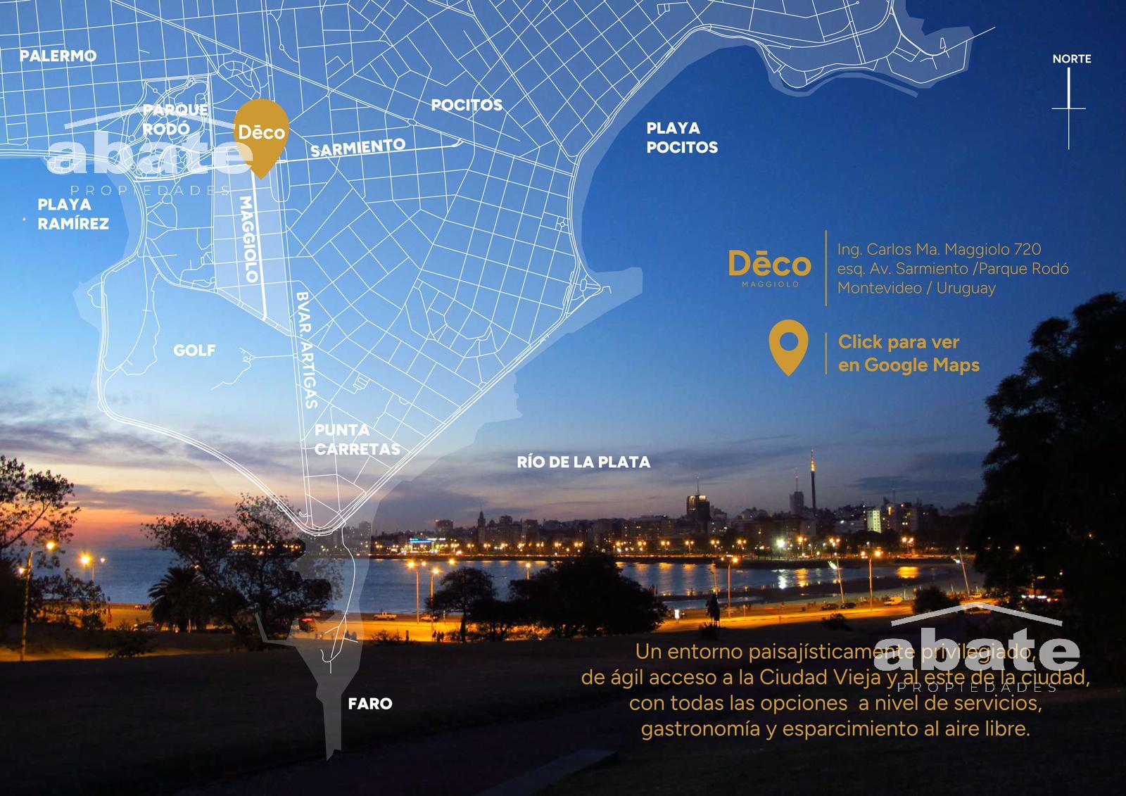 Alquiler Apartamento 1 dormitorio Punta Carretas Deco Maggiolo Gran terraza · Foto 6