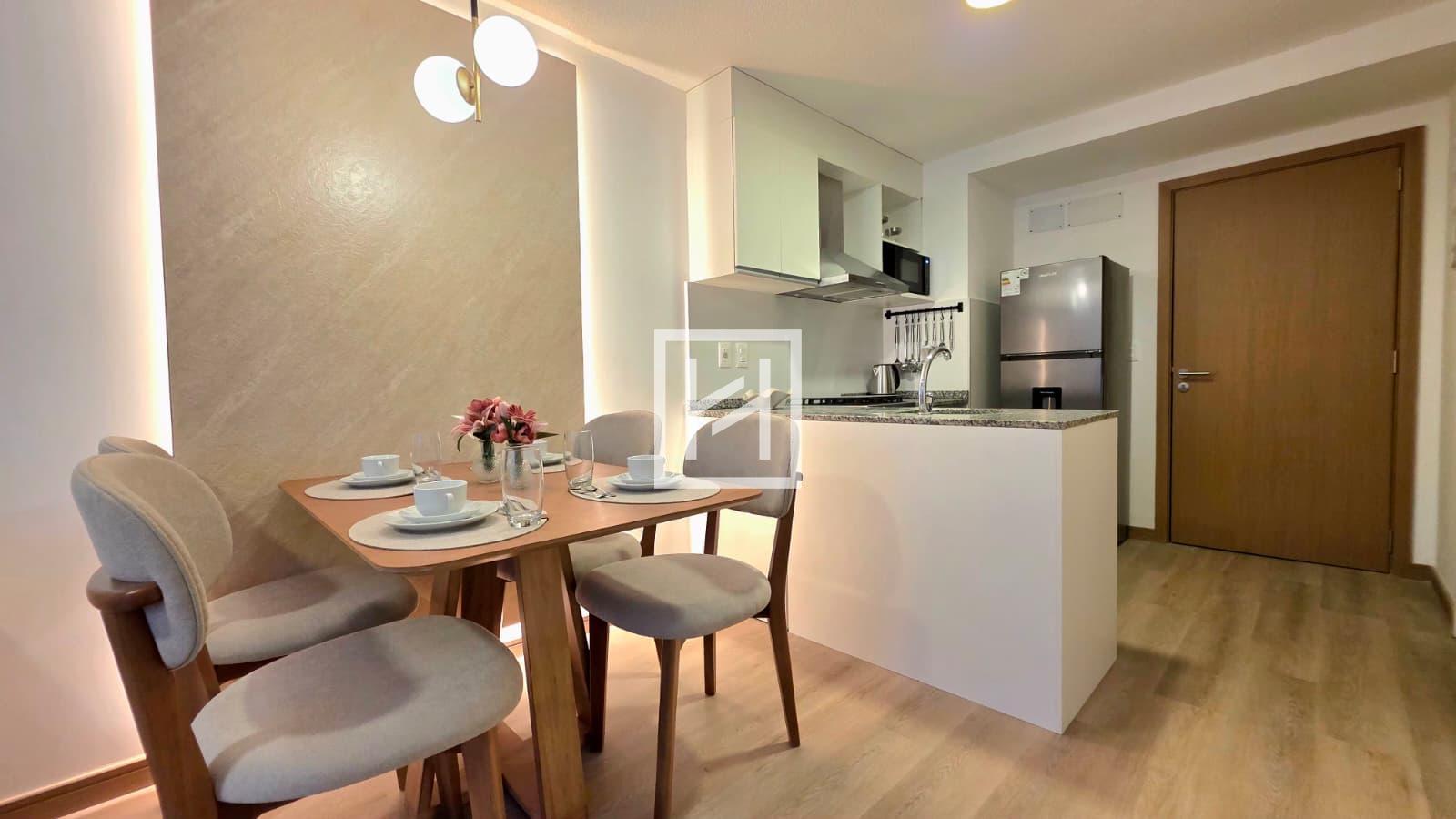 Mooca Tatuapé (604)- Alquiler Apartamento 1 Dormitorio Amoblado en Tres Cruces | ¡A Estrenar! · Foto 1