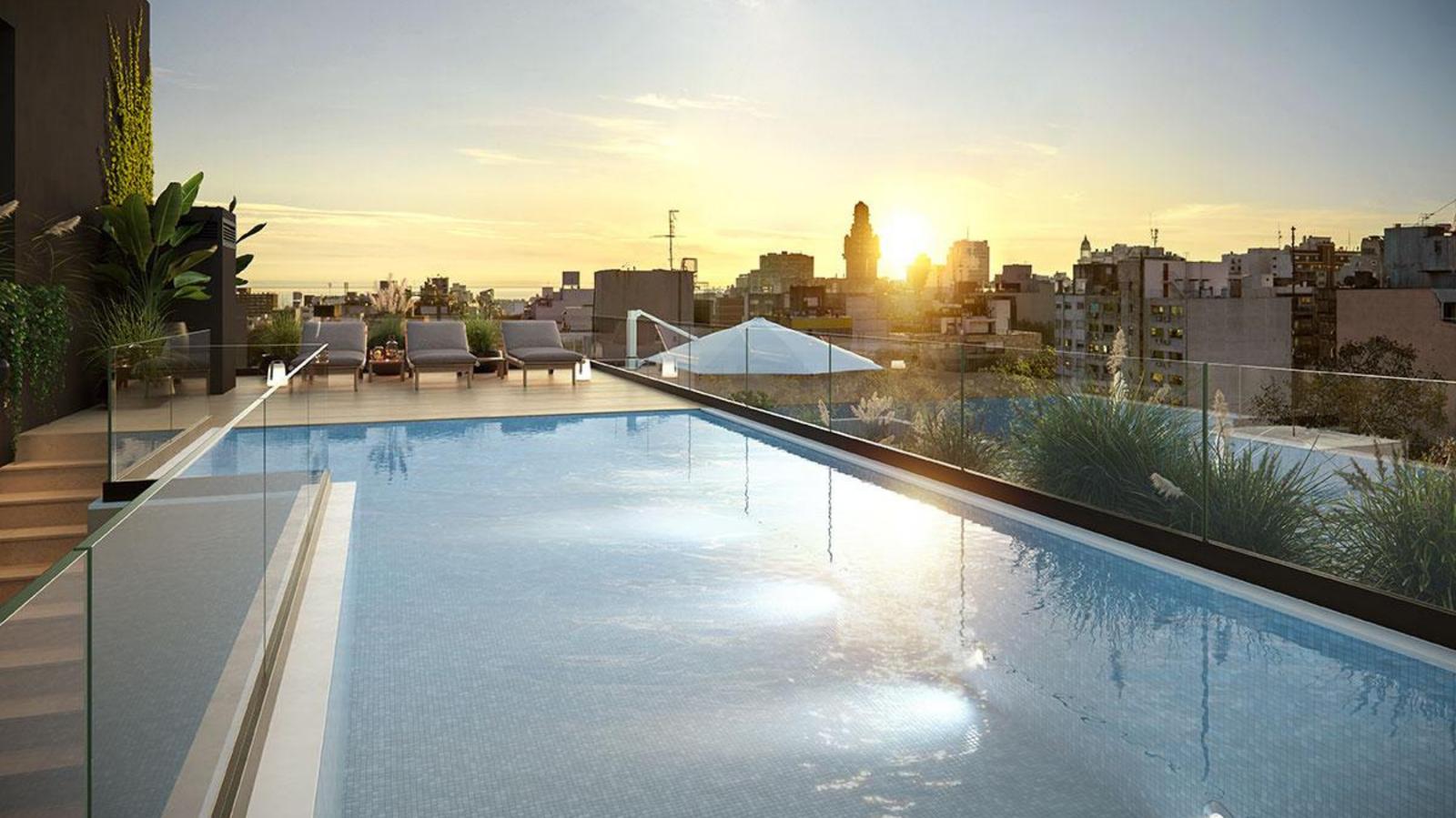 Venta En Centro Sur, Apartamento 1 Dormitorio con Balcón y Amenities