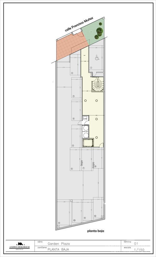 Apartamento monoambiente en alquiler en Pocitos Nuevo · Foto 3