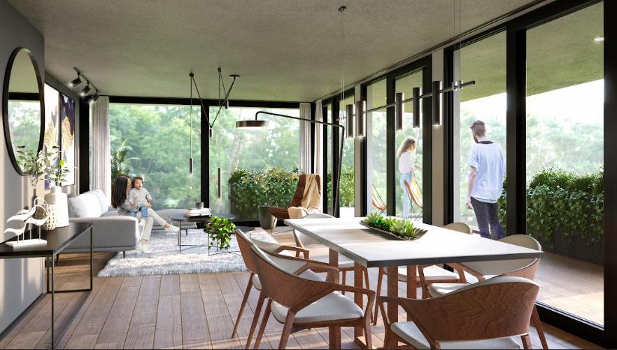 Venta apartamento tres dormitorios con terraza y parrillero en Cno Carrasco