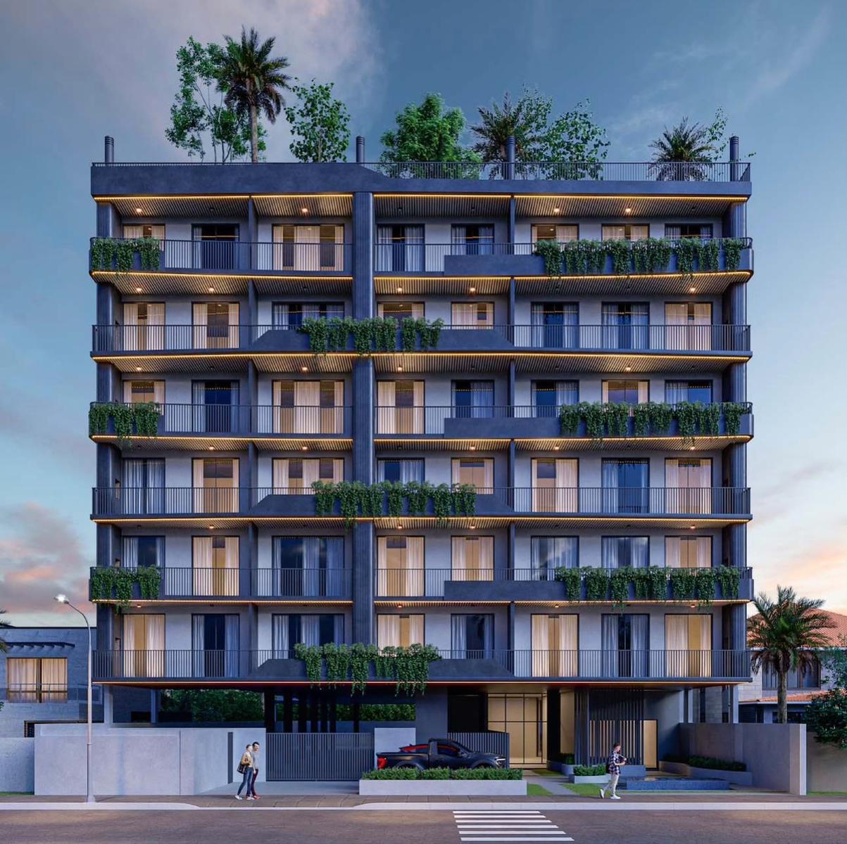 Departamento monoambiente en venta en Ycua Sati Asunción edificio Bruselas Plaza — foto 1