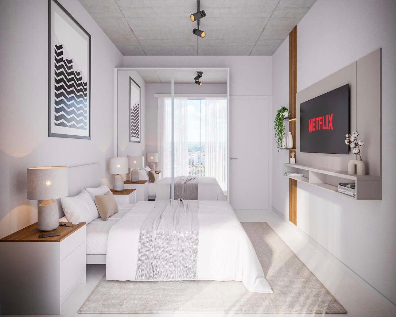 Departamento de 1 dormitorio en venta en Ycua Sati Asunción edificio Bruselas Plaza — foto 3