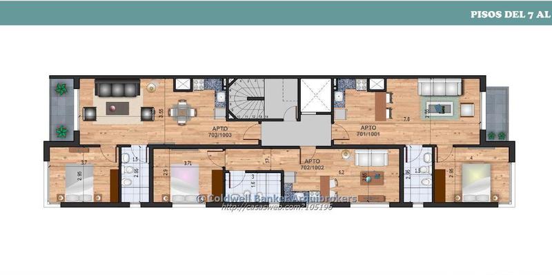 Alquiler apartamento un dormitorio con muebles en Pocitos · Foto 5