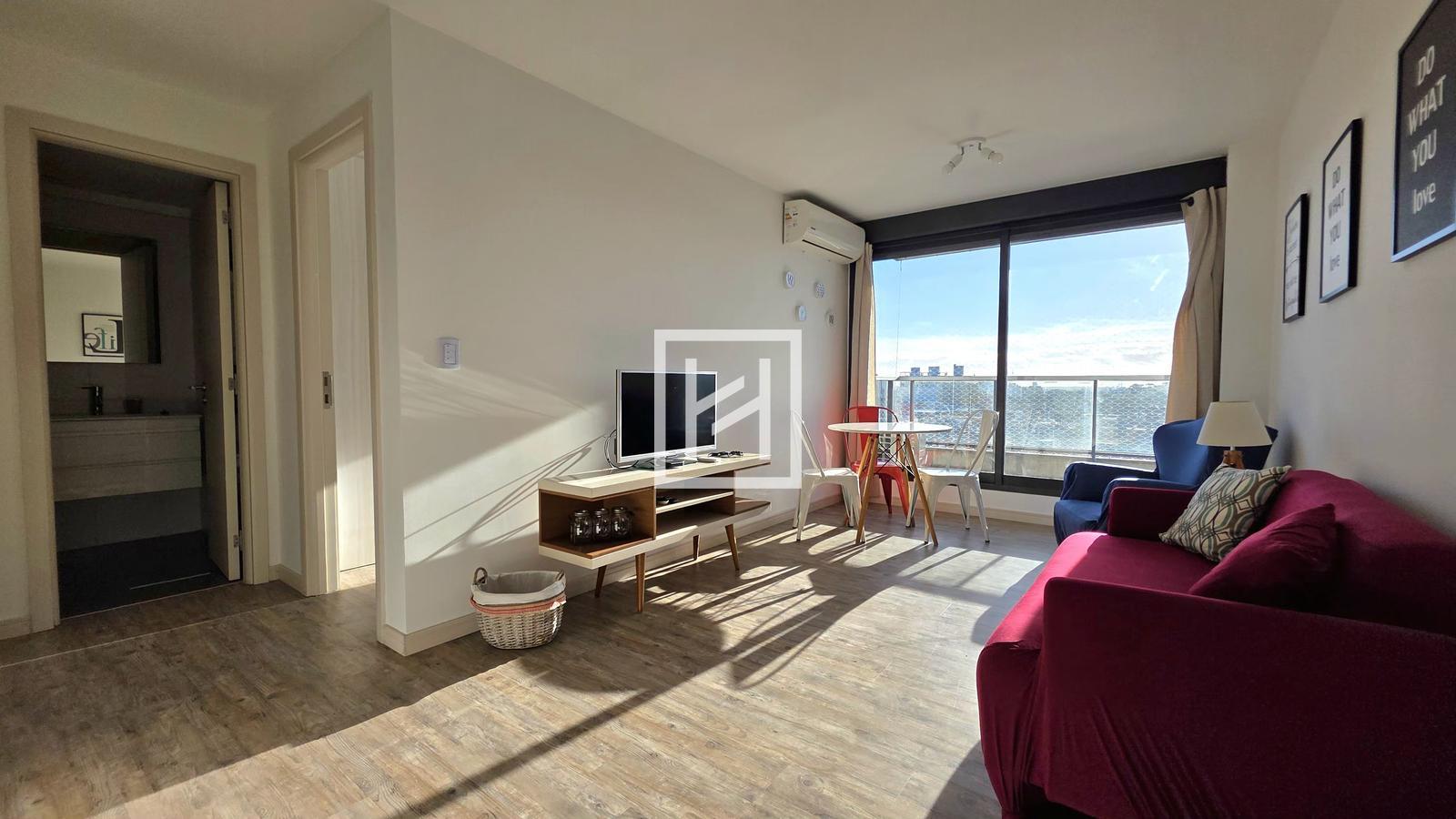 Gala Point (704)- Alquiler Apartamento 1 Dormitorio Amoblado con Garaje en La Blanqueada | Piso Alto · Foto 3