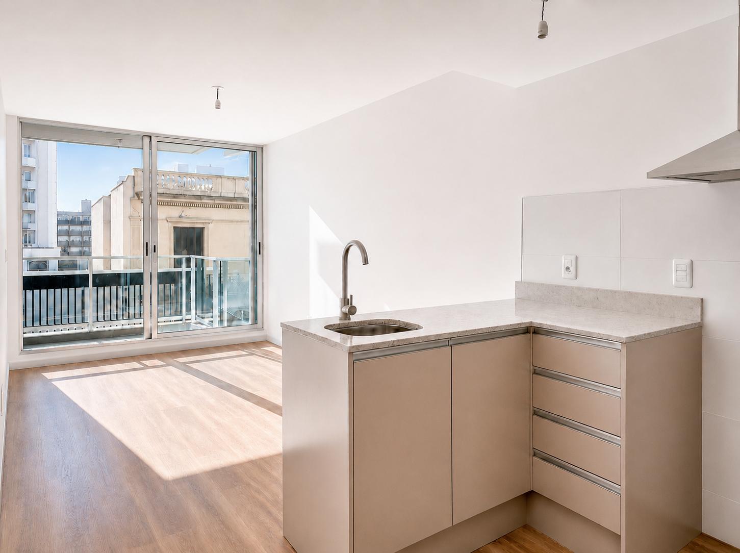 Alquiler Apartamento 1 Dormitorio Al Frente Con Balcon En Cordon · Foto 1