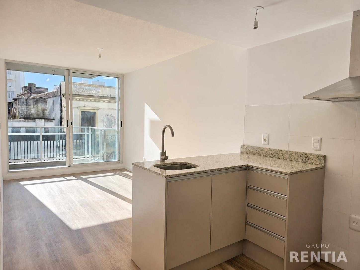 Alquiler Apartamento 1 Dormitorio Al Frente Con Balcon En Cordon · Foto 8