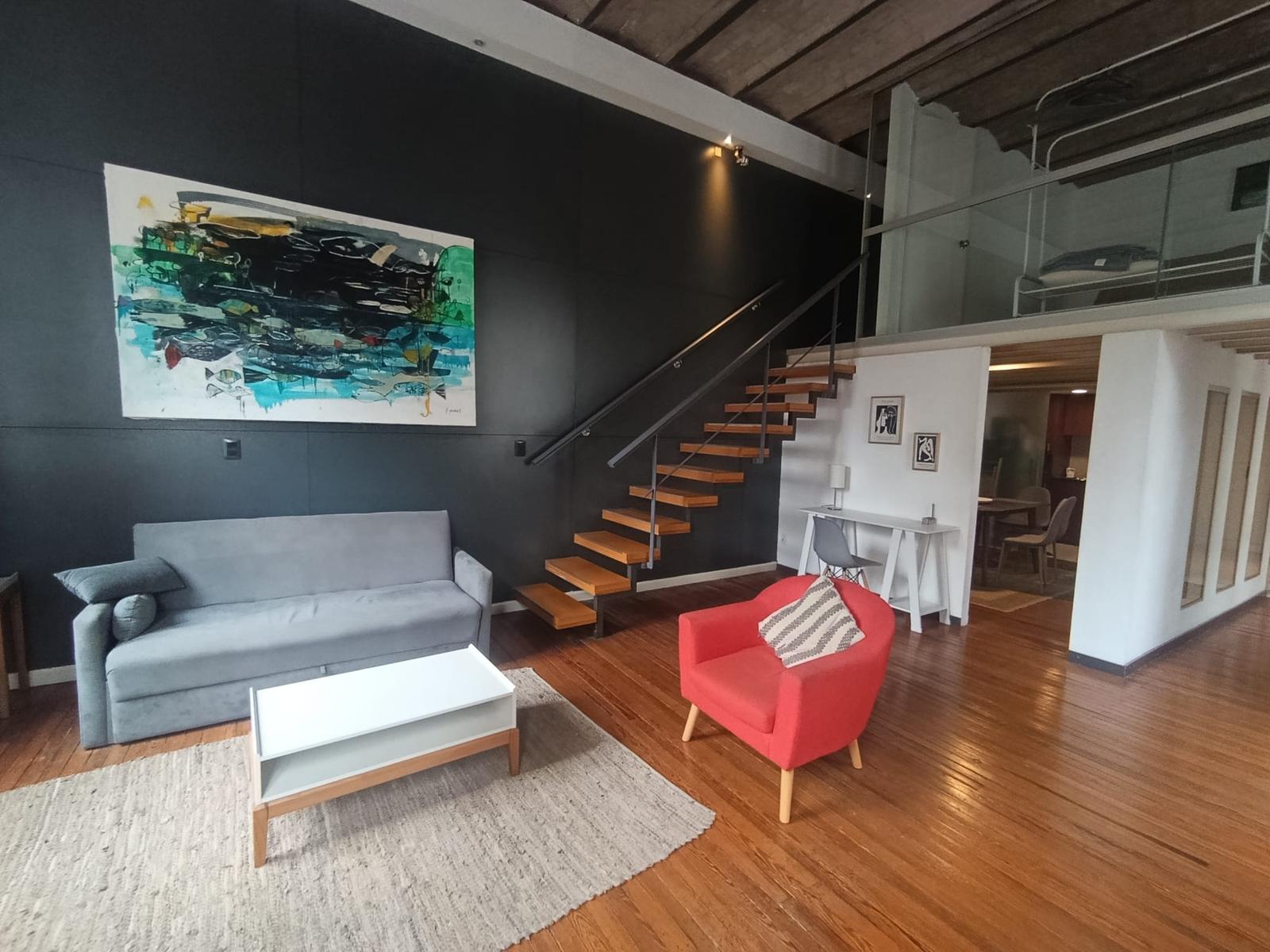 Apartamentos tipo loft en ciudad vieja amoblado. 