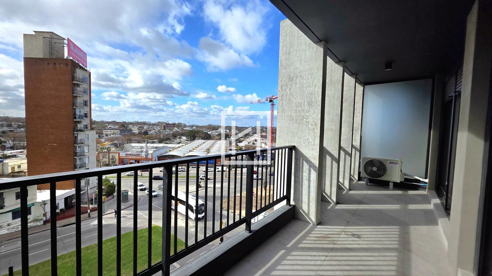 Grou Hábitat (604) - Alquiler Apartamento 1 Dormitorio en Parque Batlle | Frente Piso Alto | ESTRENA