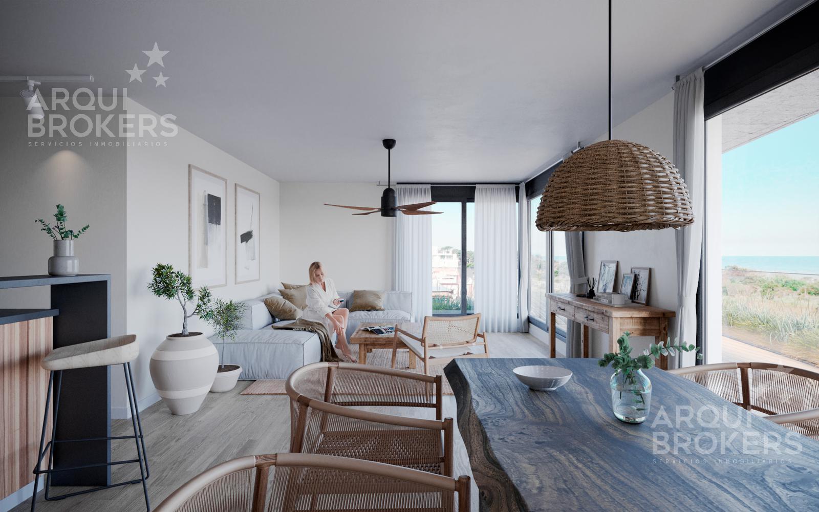 Apartamento de un dormitorio en alquiler en Barra de Carrasco - 403