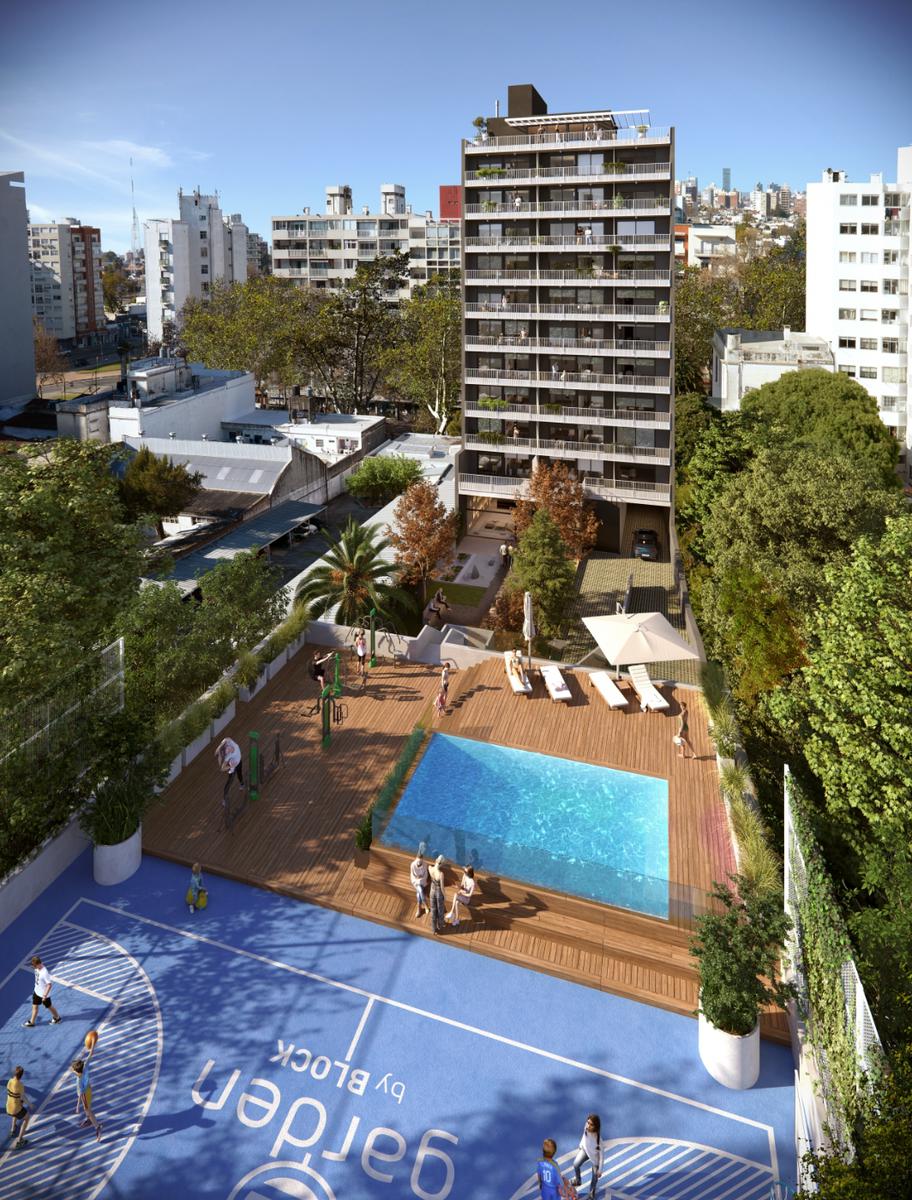 Venta Apartamento 1 Dormitorio Balcón Piscina Cancha Futbol - Basket Amenities - La Blanqueada
