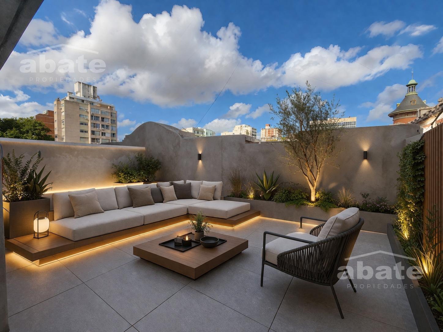 Alquiler apartamento 1 dormitorio con patio , opción de garaje en Cordón · Foto 12