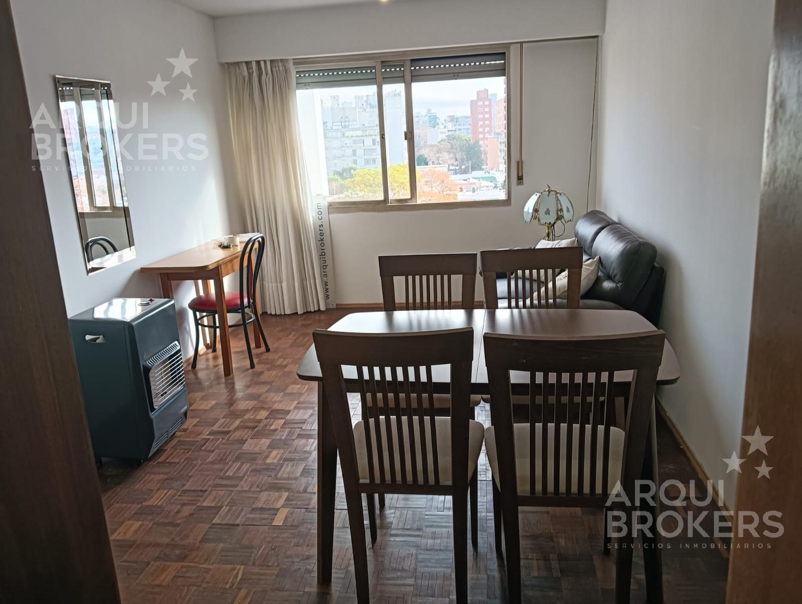 Apartamento en alquiler de un dormitorio con muebles en Parque Batlle