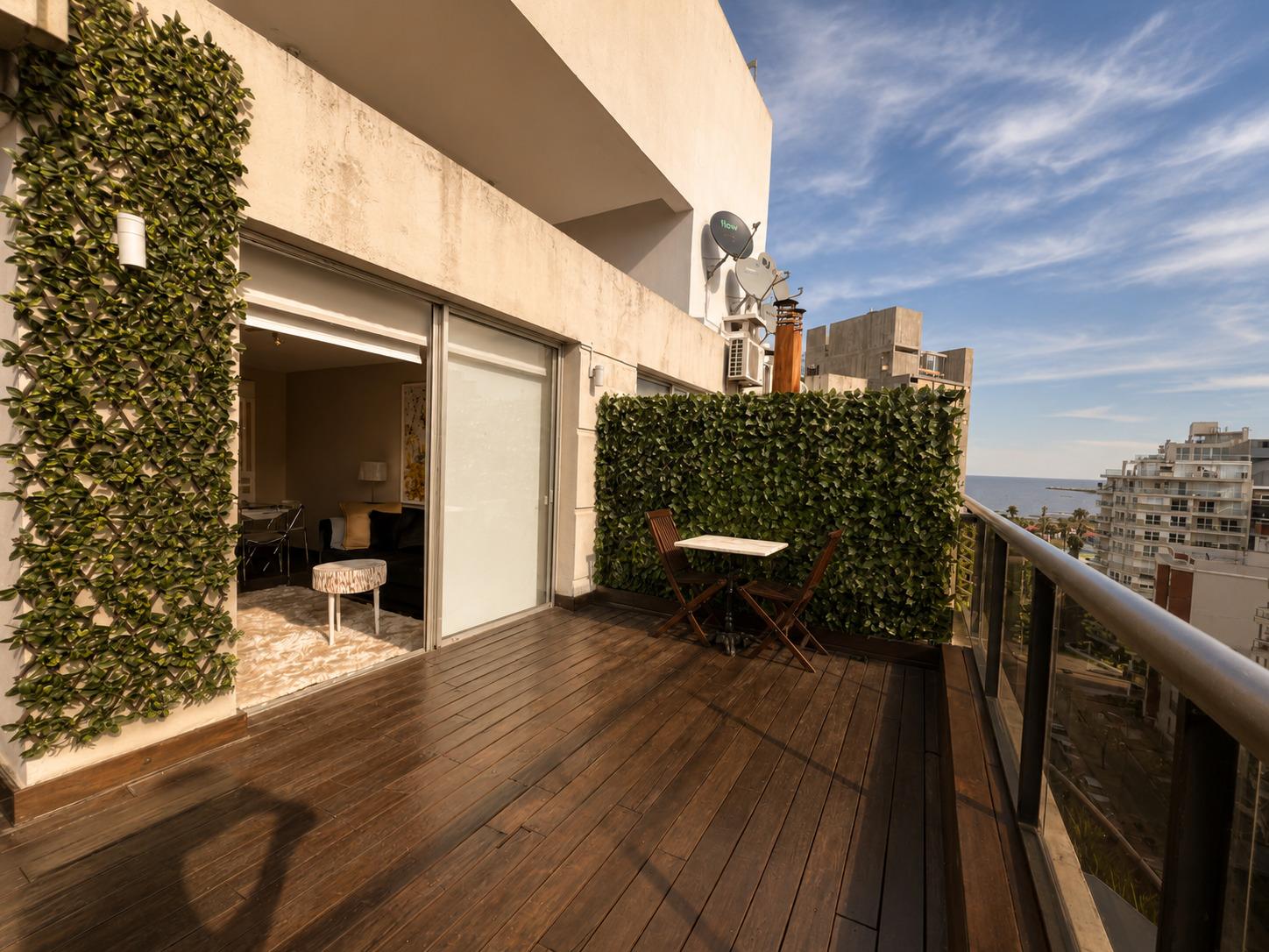 Alquiler Apartamento amueblado con terraza I Punta Carretas