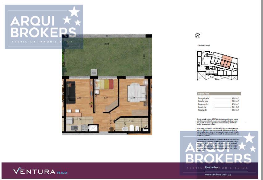Apartamento 2 dormitorios en alquiler en La Blanqueada · Foto 6