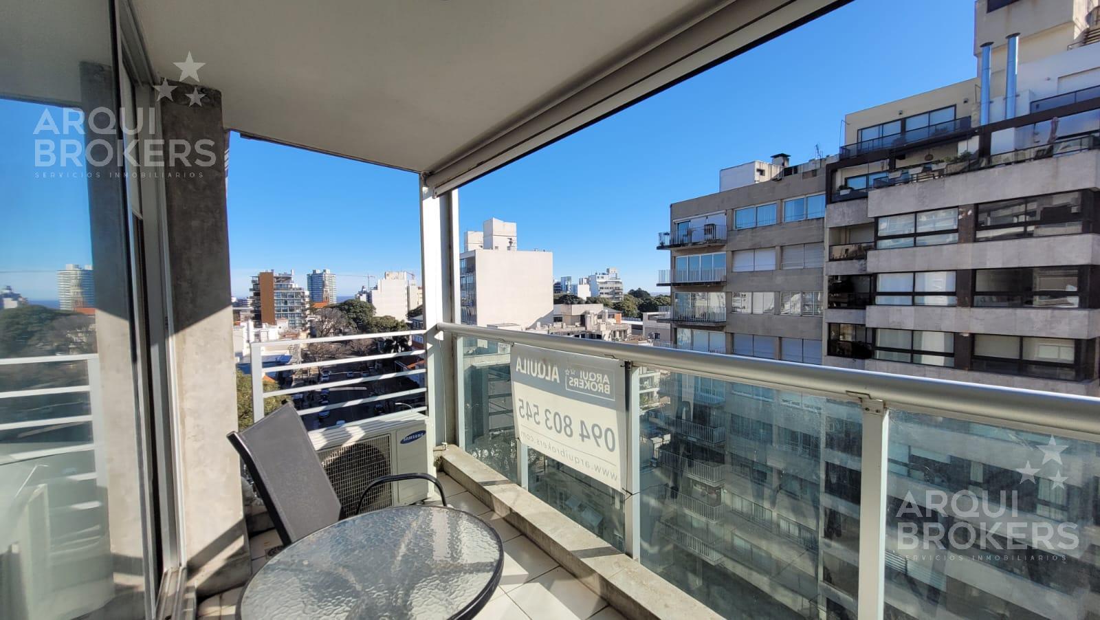 Apartamento monoambiente en alquiler en Punta Carretas equipado