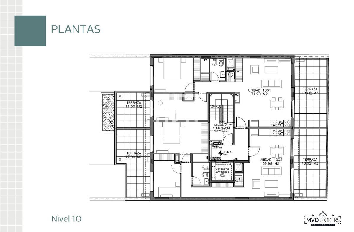 Site Narvaja (103) - Venta y/o Alquiler Apartamento 1 Dormitorio con Patio en Cordón | A Estrenar! · Foto 12