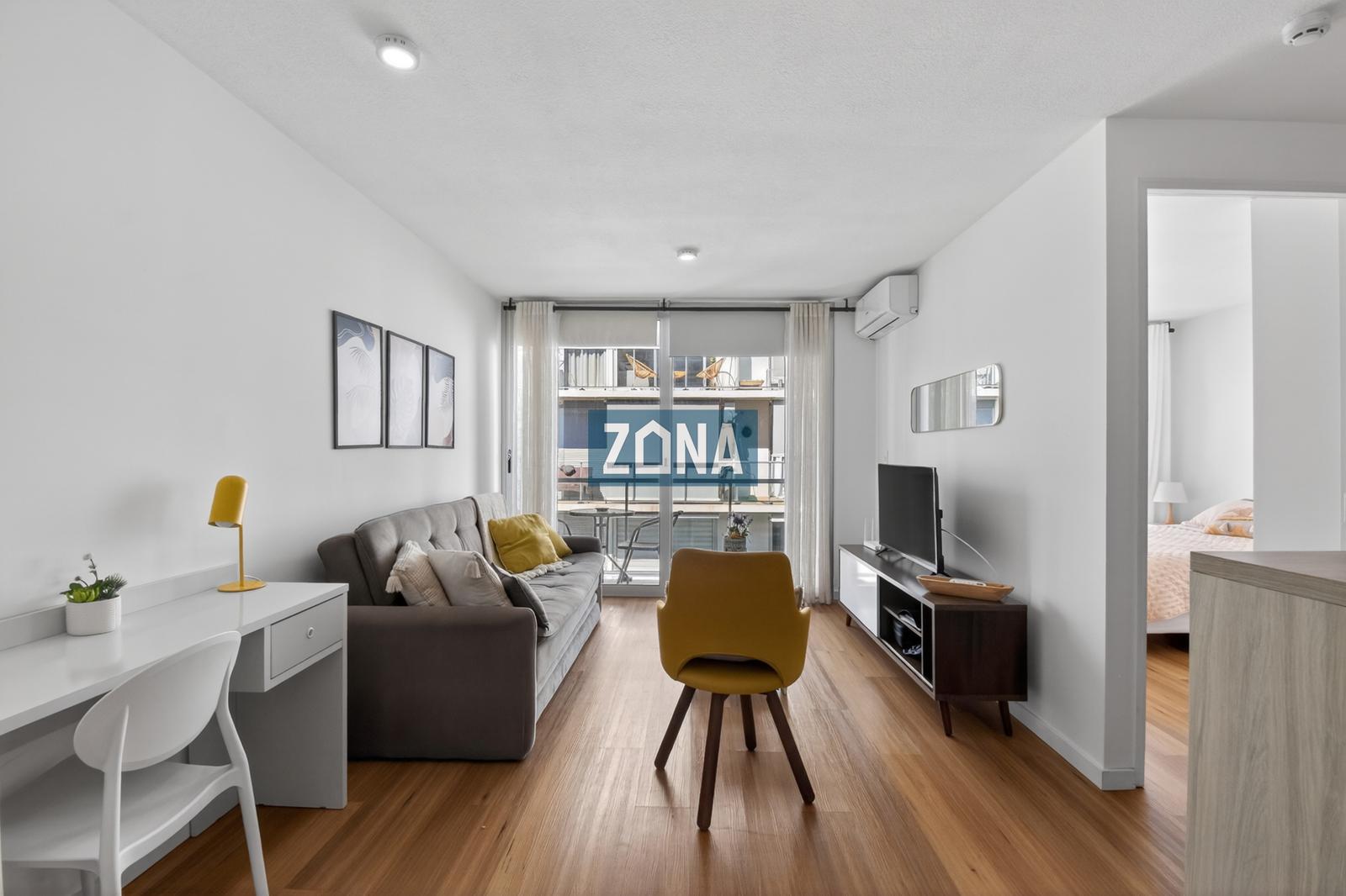 Apartamento en alquiler 1 dormitorio en Pocitos amueblado y equipado · Foto 1