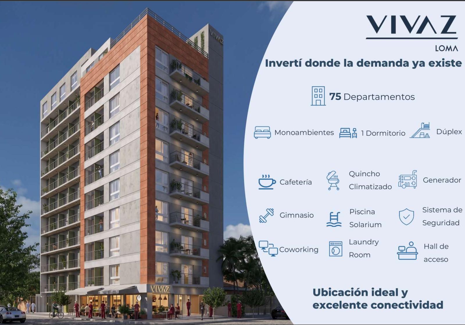 Monoambiente en venta en Loma Pytá